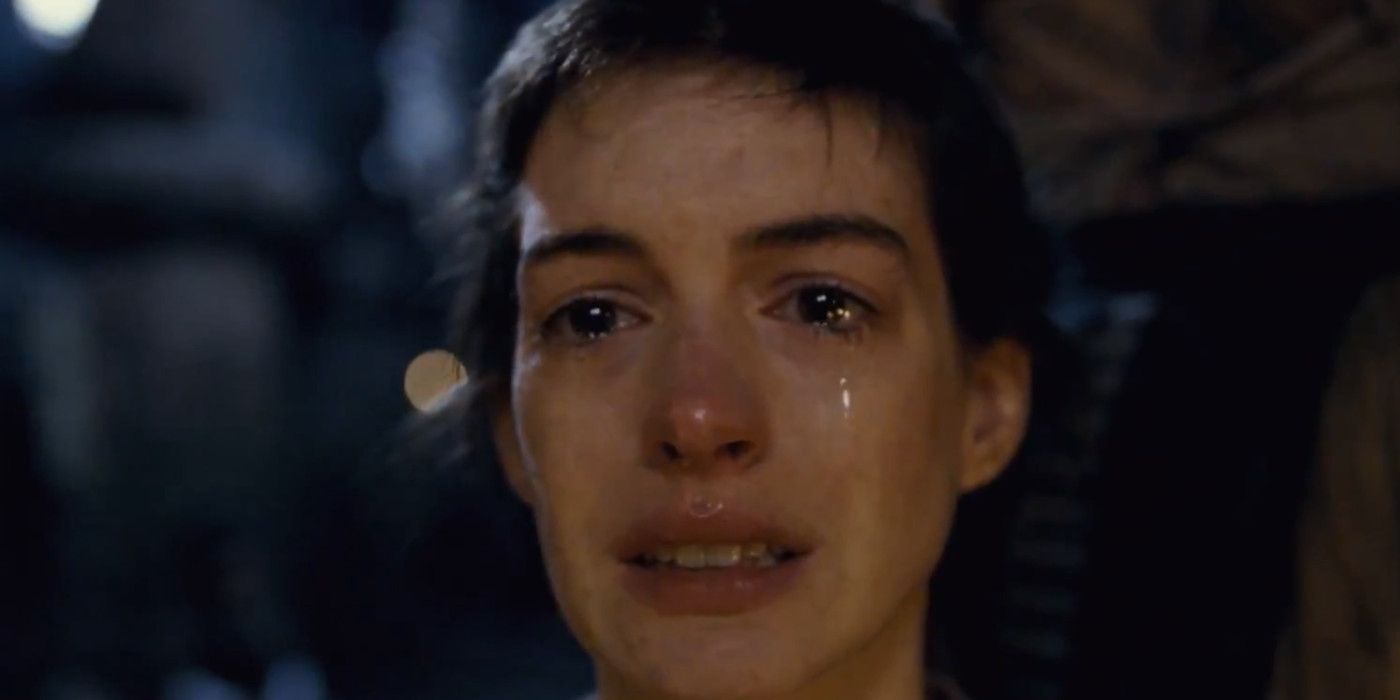 Anne Hathaway in Les Misérables 