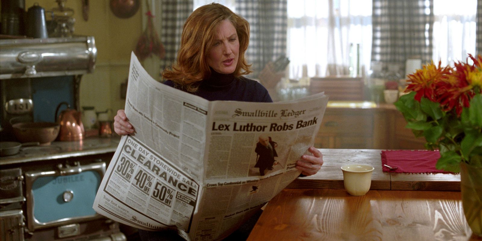 Annette O'Toole as Martha Kent in Smallville