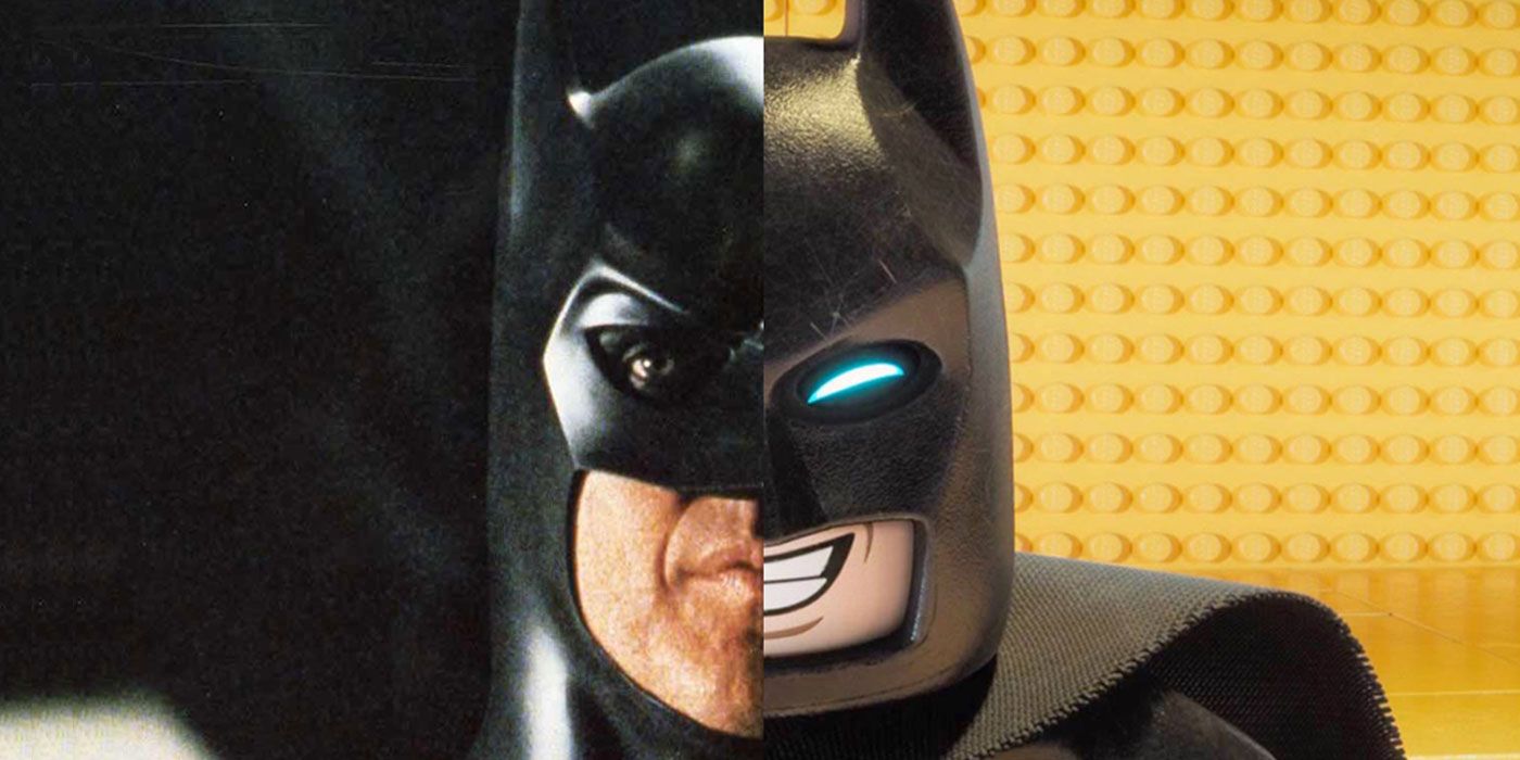 Batman - Michael Keaton versus LEGO