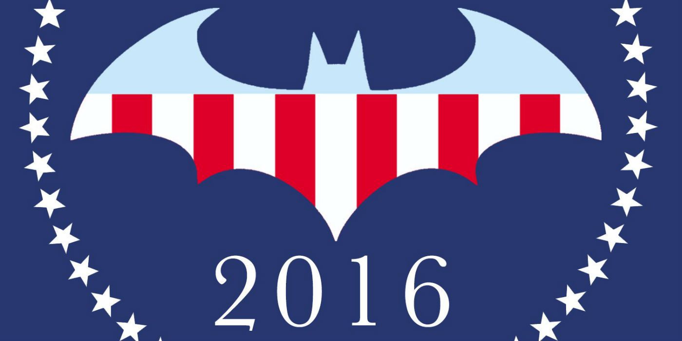 Batman for president logo
