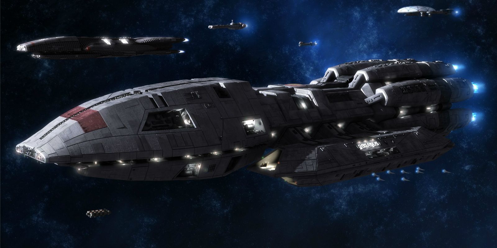 Battlestar Galactica Ship