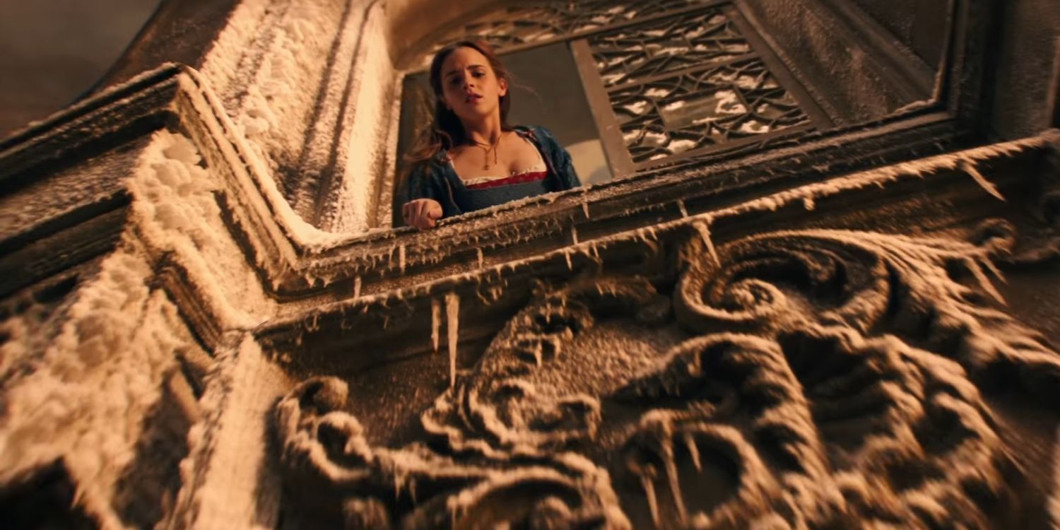 Beauty and the Beast Trailer - Belle looking out of window