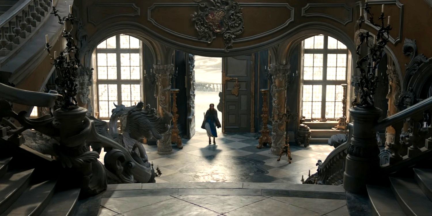 Beauty and the Beast Trailer - Castle lobby