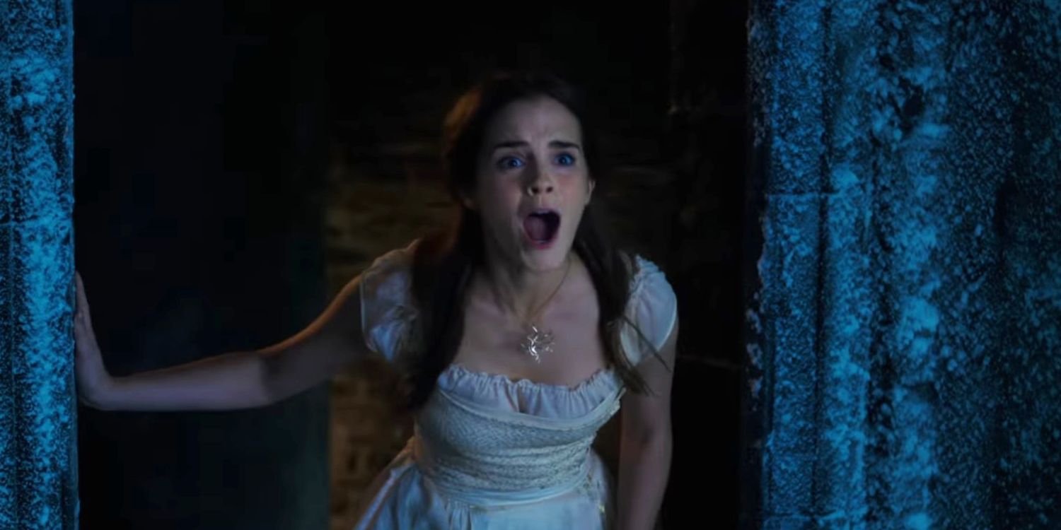 Beauty and the Beast Trailer - White dress