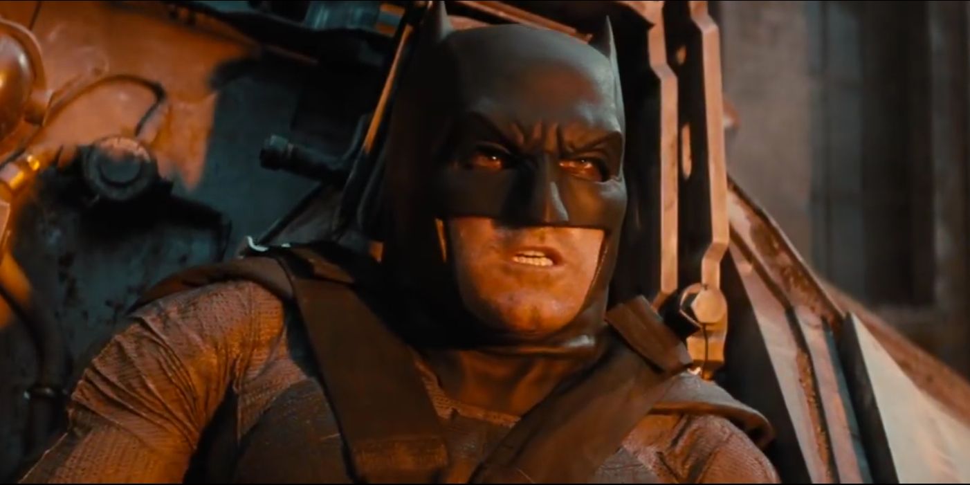 Ben Affleck as Batman in Batman V Superman Dawn of Justice