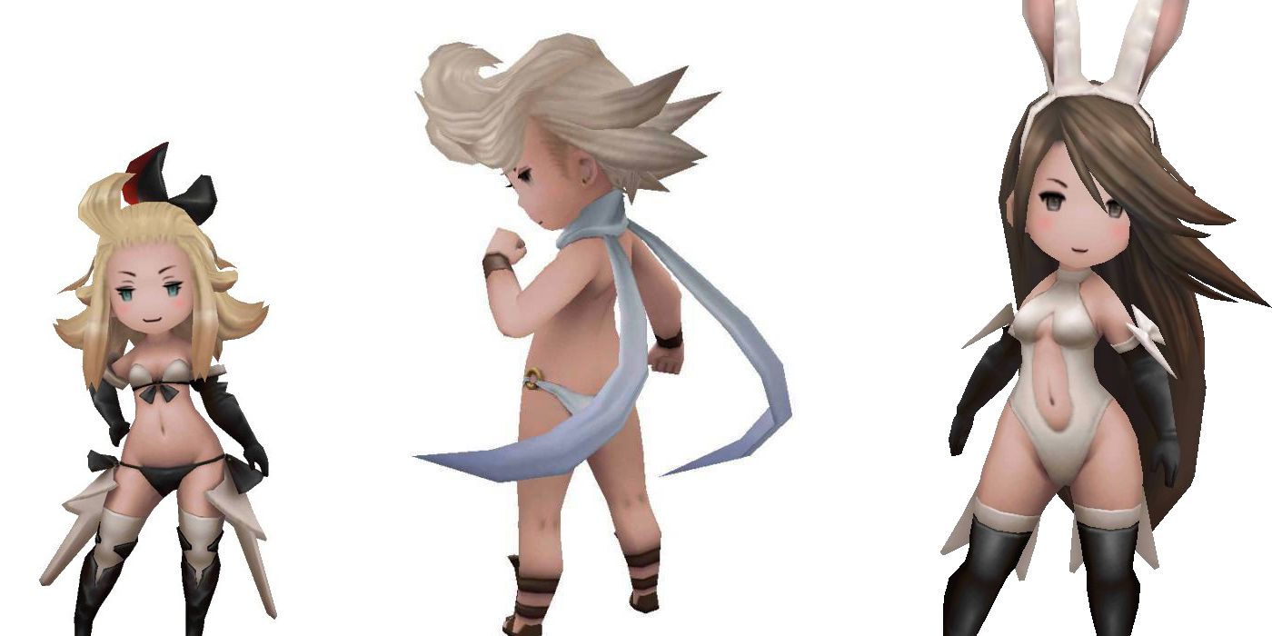 Bravely Default Sexy Outfits
