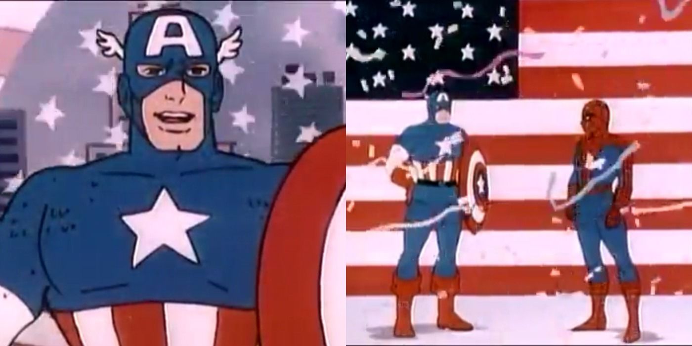 Captain America and Spider-Man 1981