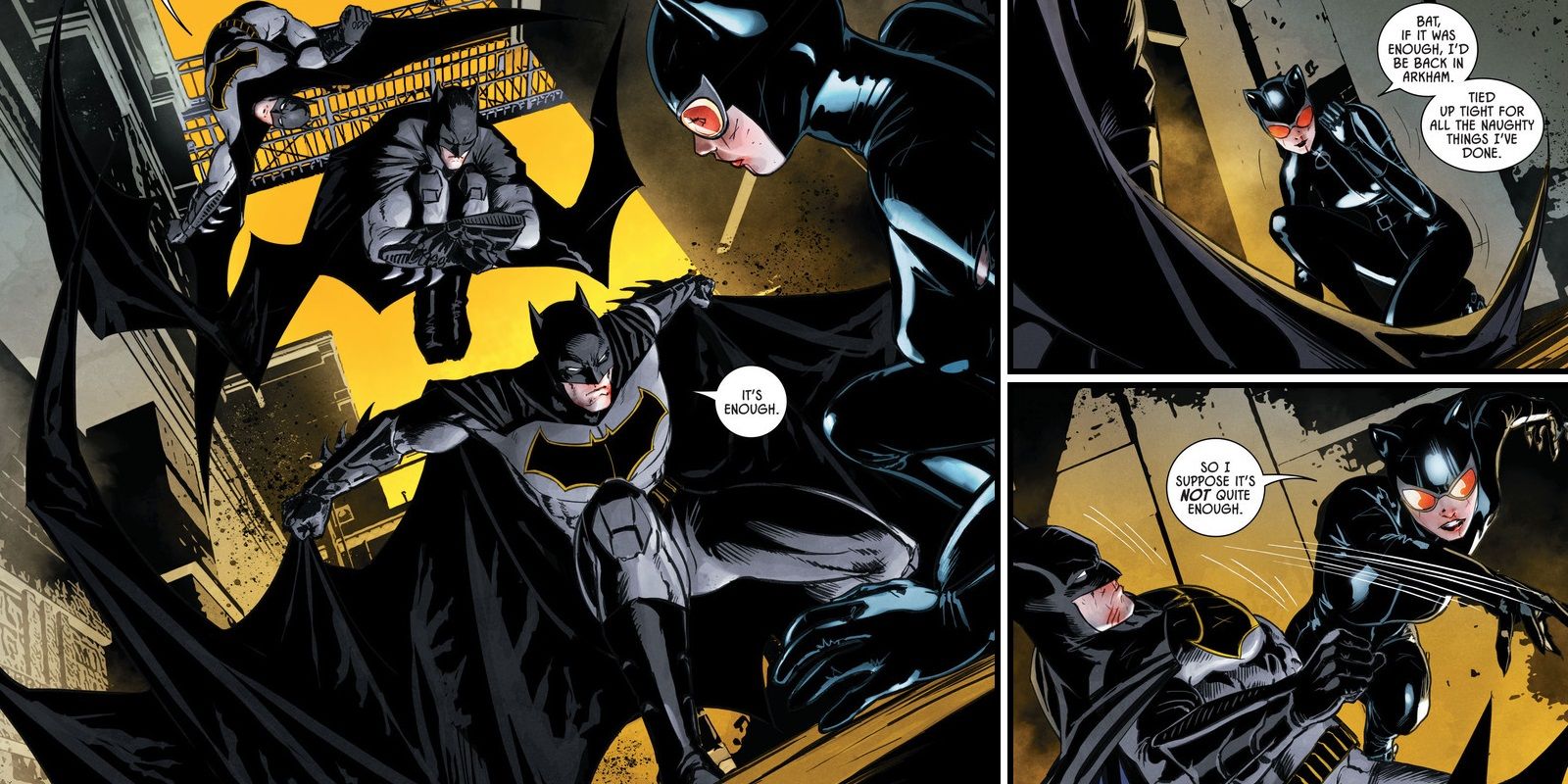 Catwoman Batman Rebirth Comic