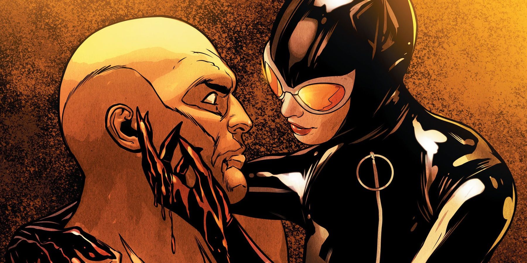 Catwoman and Bane Batman Rebirth