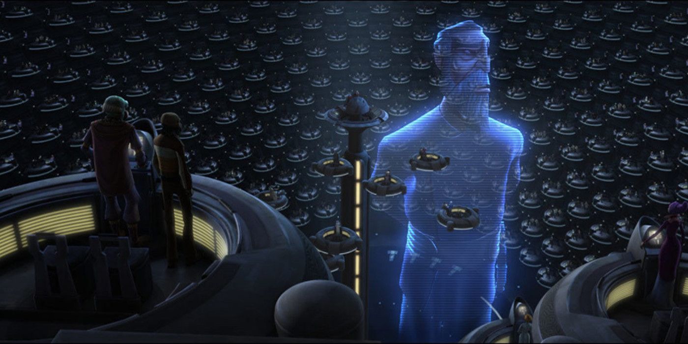 Star Wars: Count Dooku Addresses the Senate Clone Wars