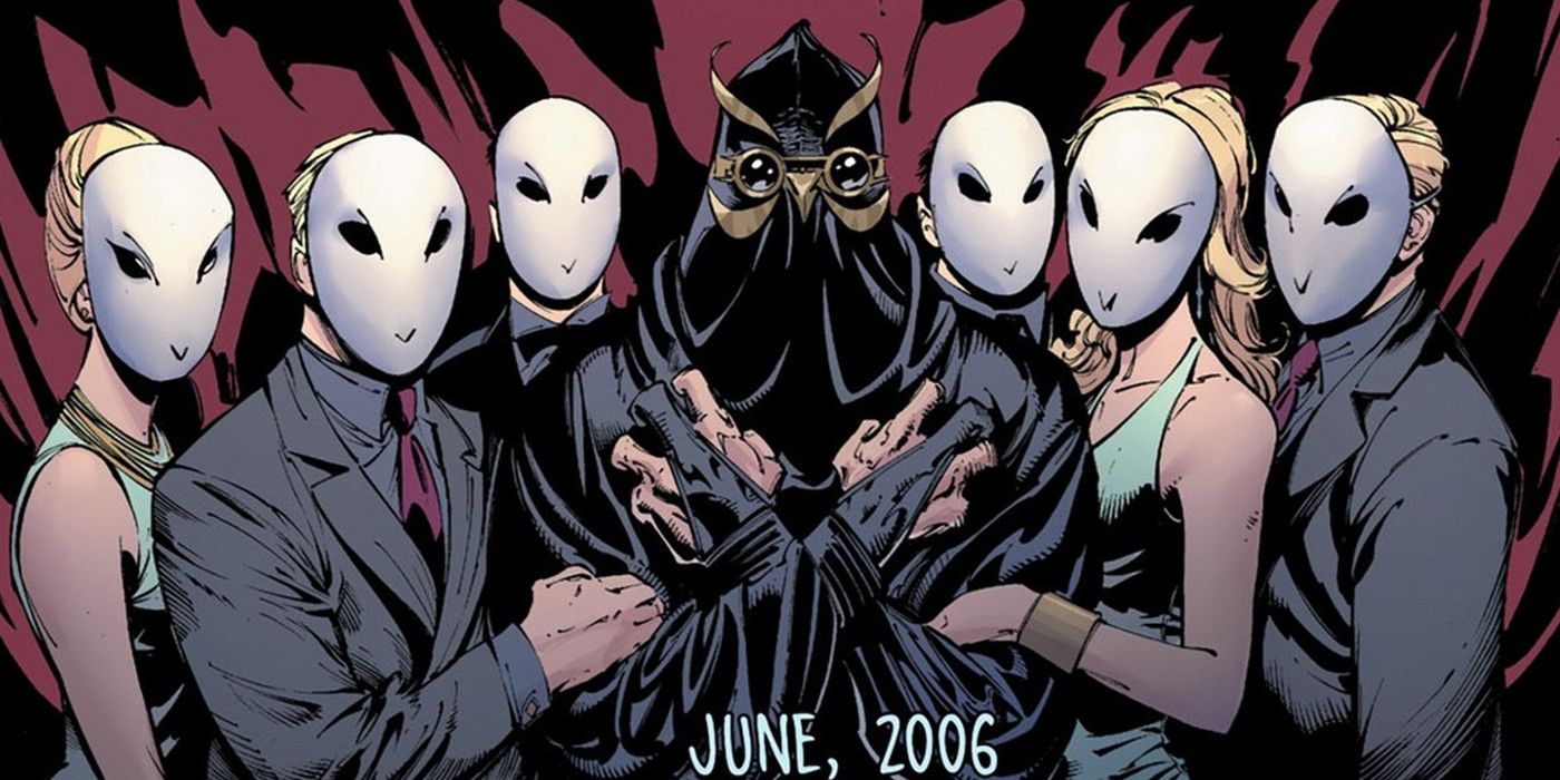 Retrato de la Corte de los Búhos en DC comics