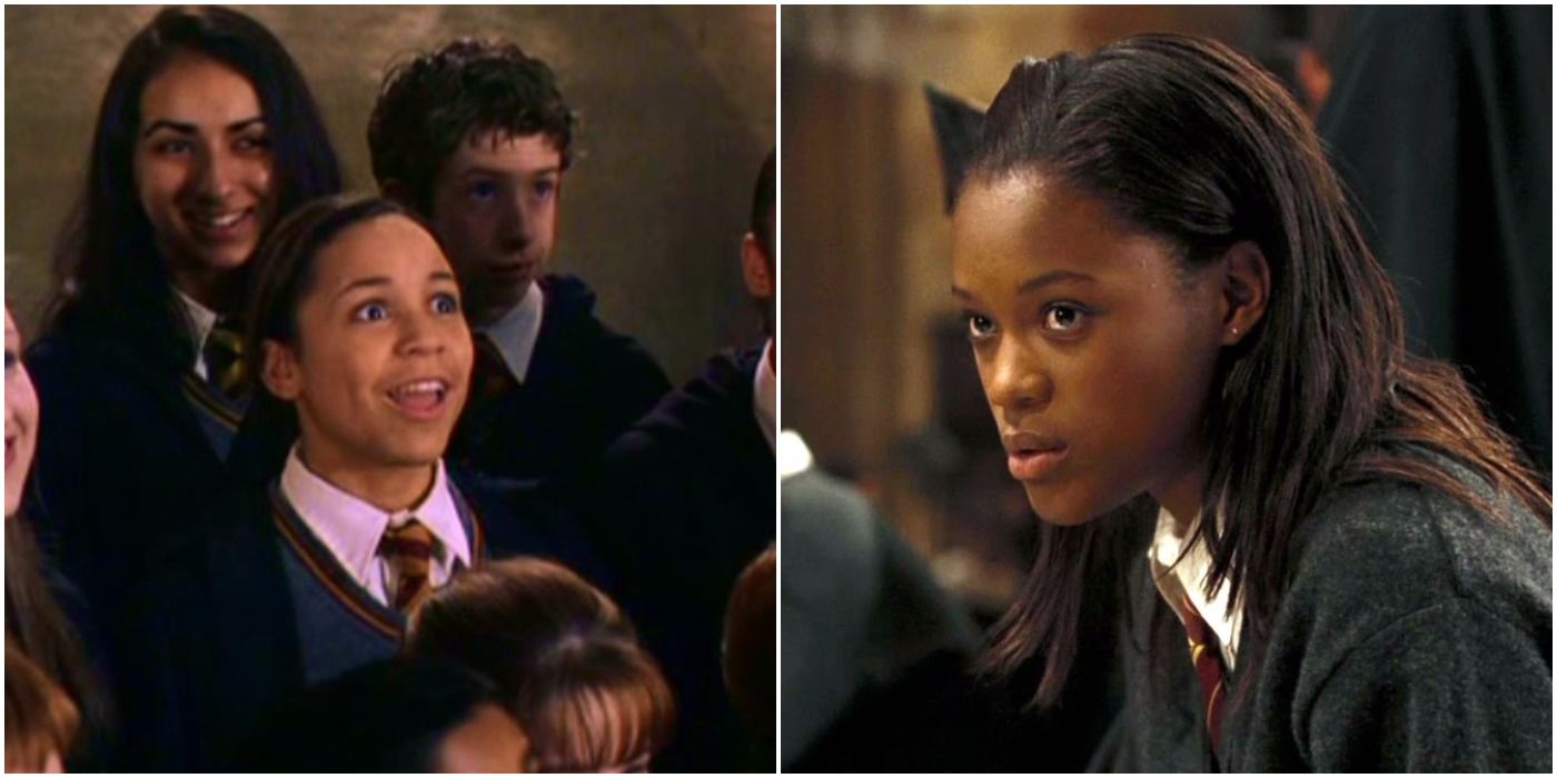 Danielle Tabor and Tiana Benjamin as Angelina Johnson in Harry Potter