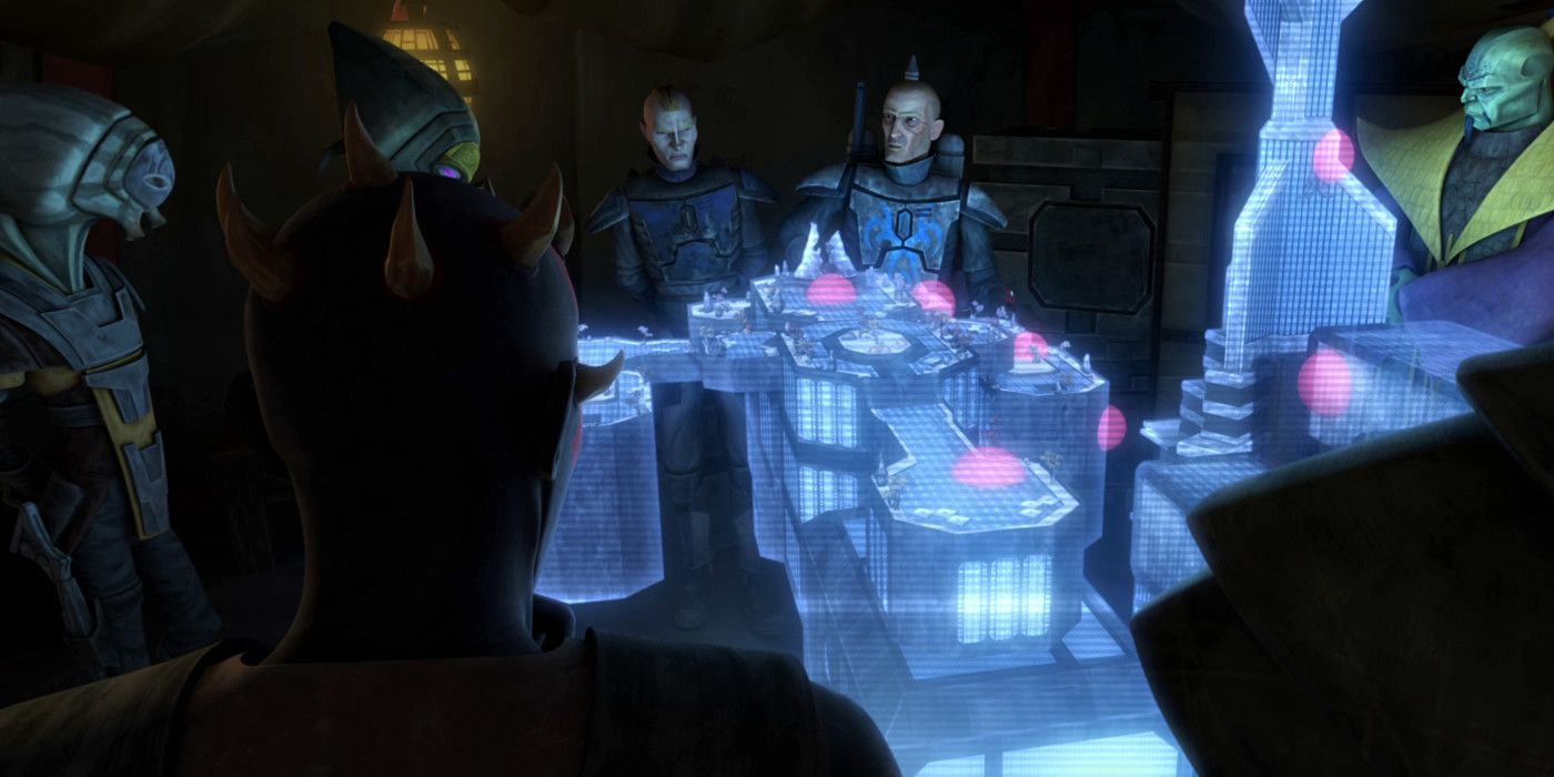 Darth Maul forms the Shadow Collective in Star Wars The Clone Wars