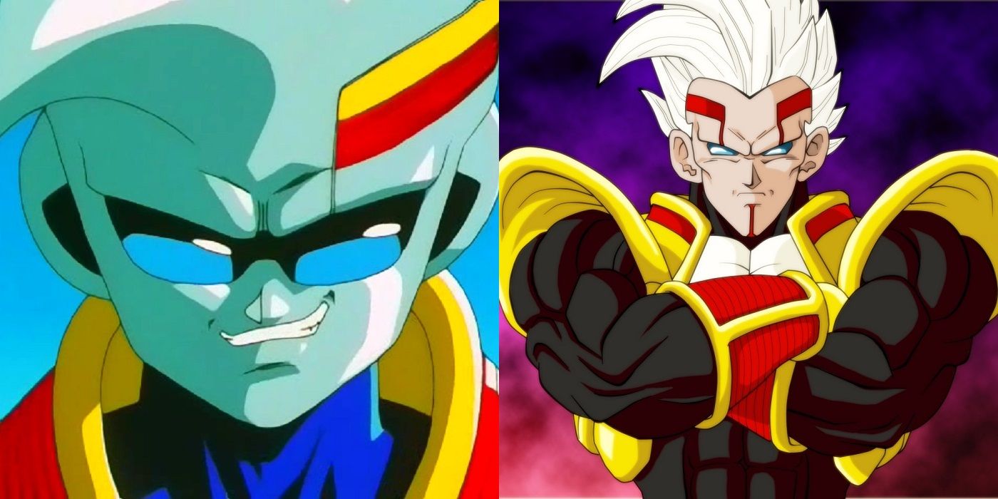 Dragon Ball GT, Baby's first form, and transformed into Baby Vegeta