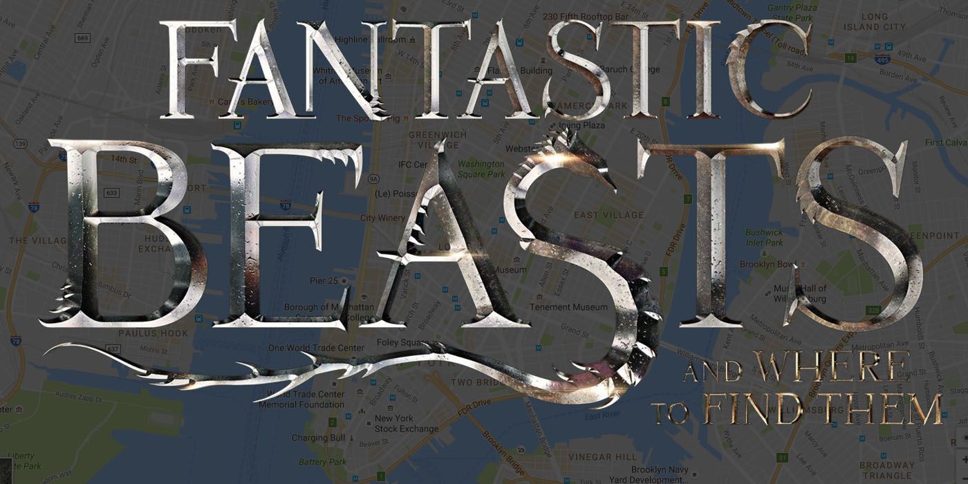 Fantastic Beasts Google Maps New York City