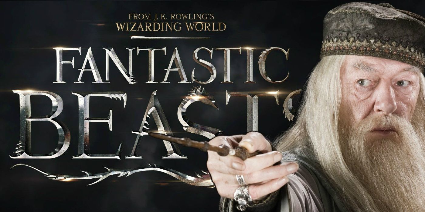 Fantastic Beasts Logo Albus Dumbledore