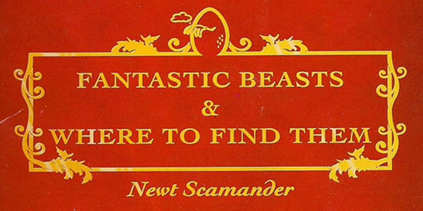 Fantastic Beasts and Where To Find Them Book Cover