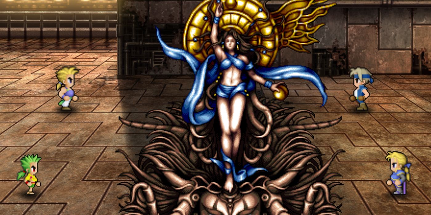 Final Fantasy 6 Goddess Boss fight