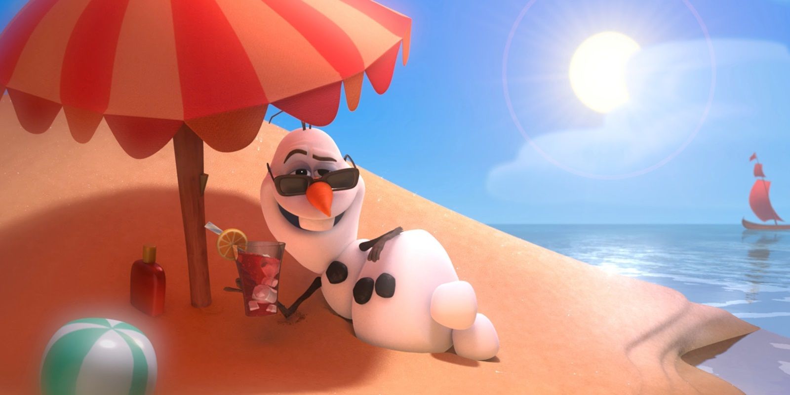 Frozen Disney Olaf Melting