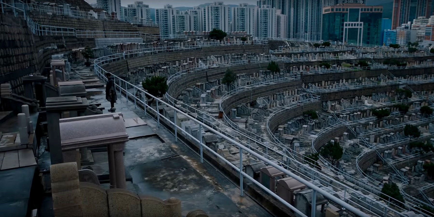 Ghost in the Shell Trailer - Cemetery