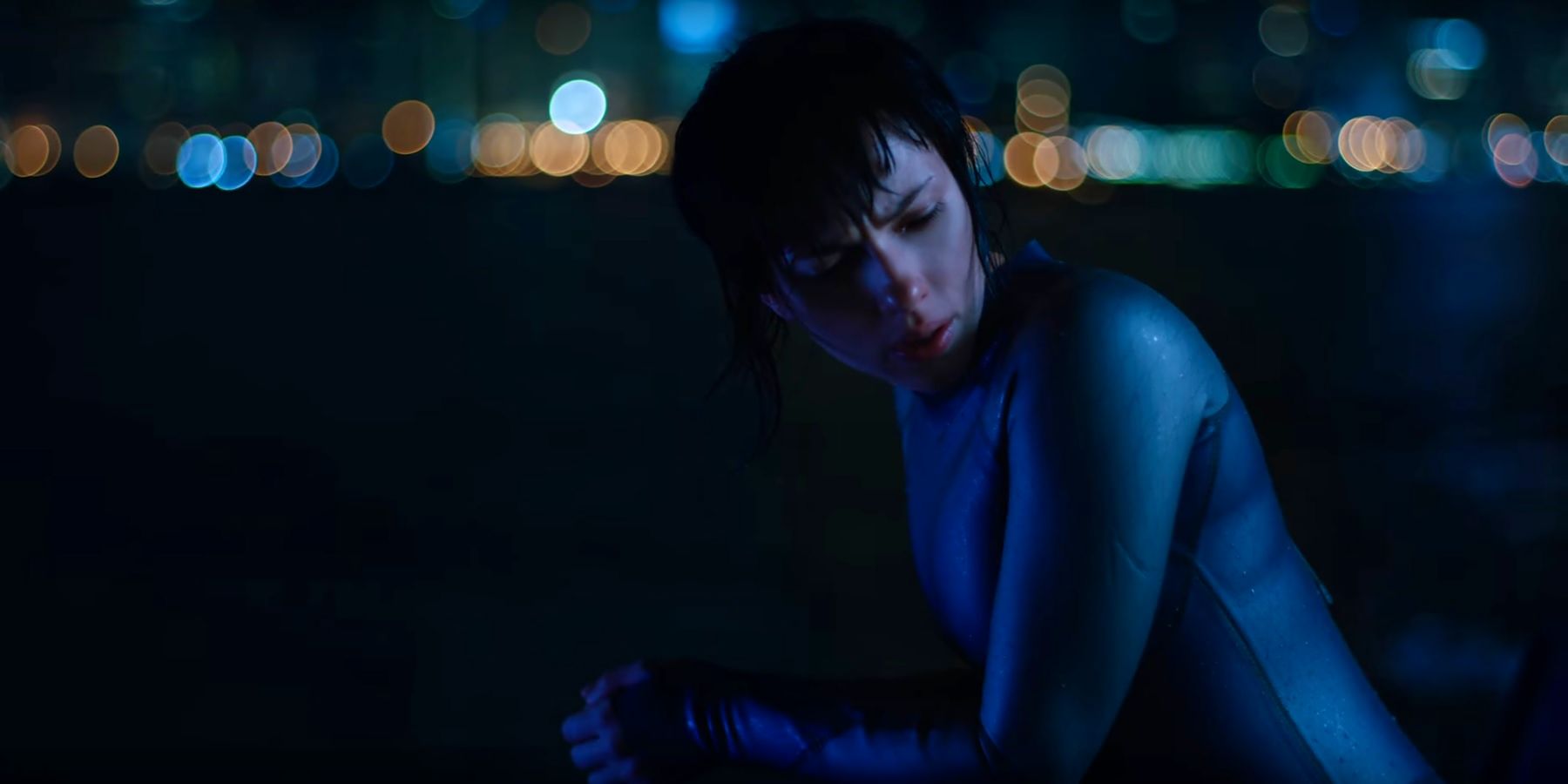 Ghost in the Shell Trailer - Major by water