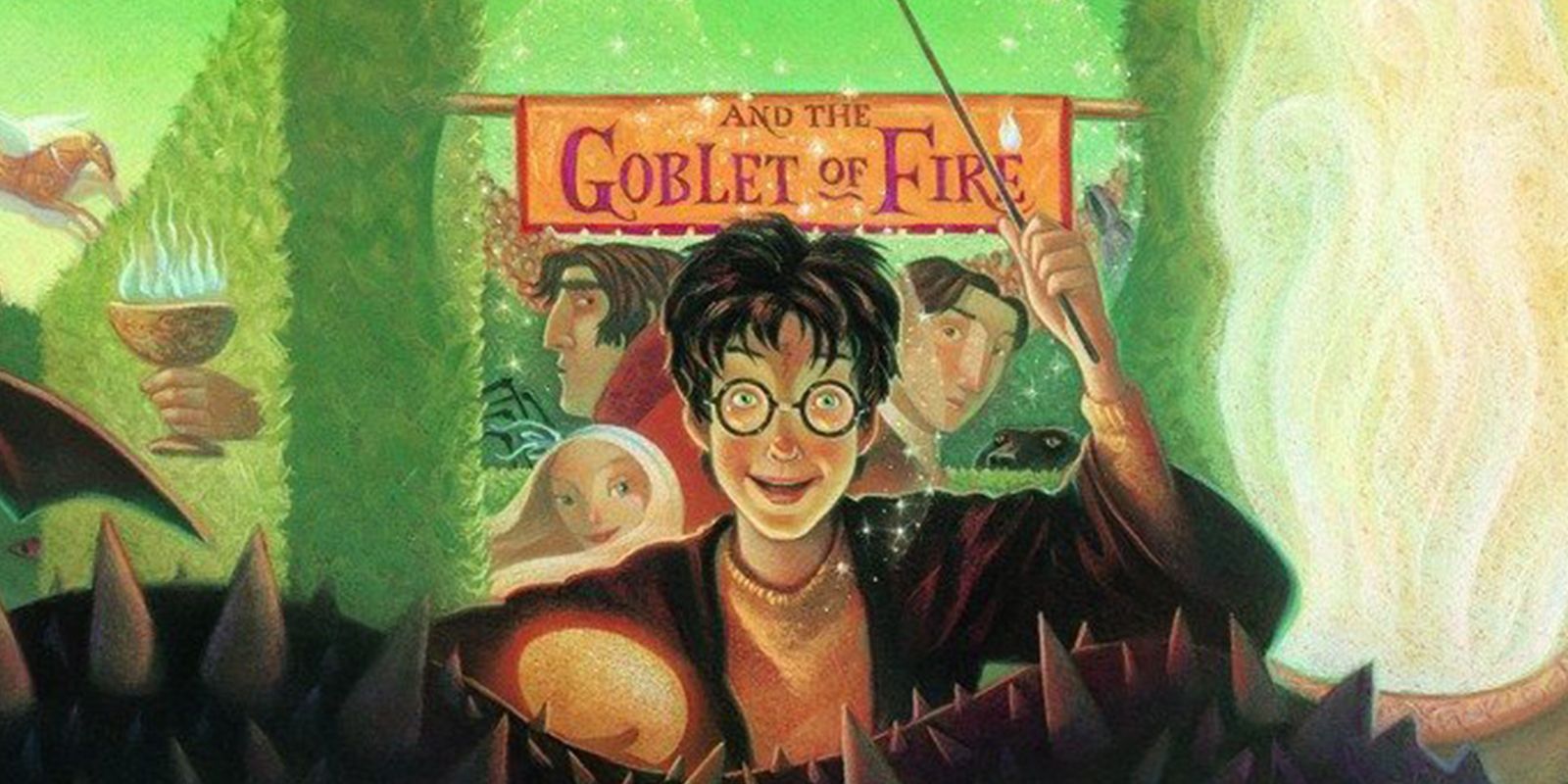 Harry Potter Goblet of Fire Book Cover PS