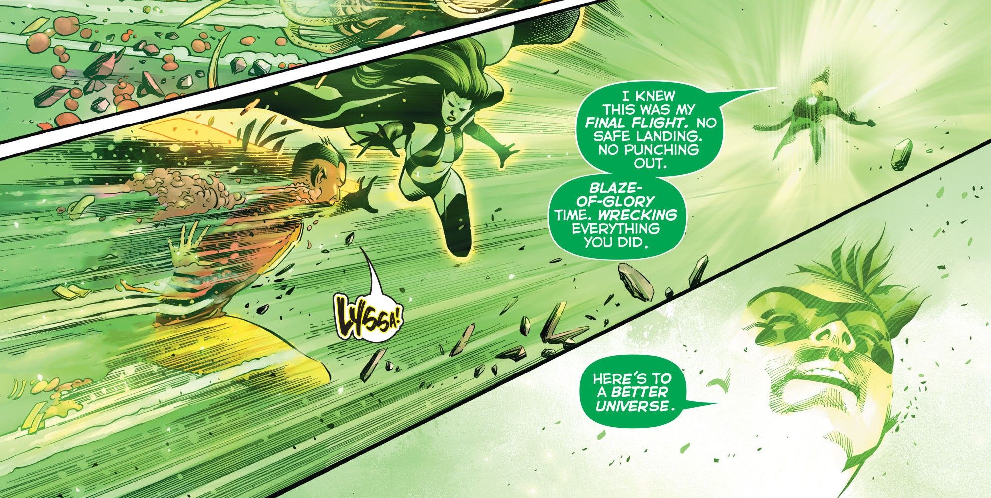 Green Lantern Hal Jordan Death Sinestro