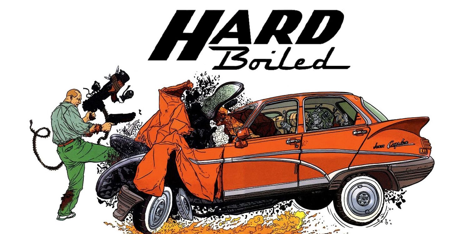 Comic cover for Hard Boiled