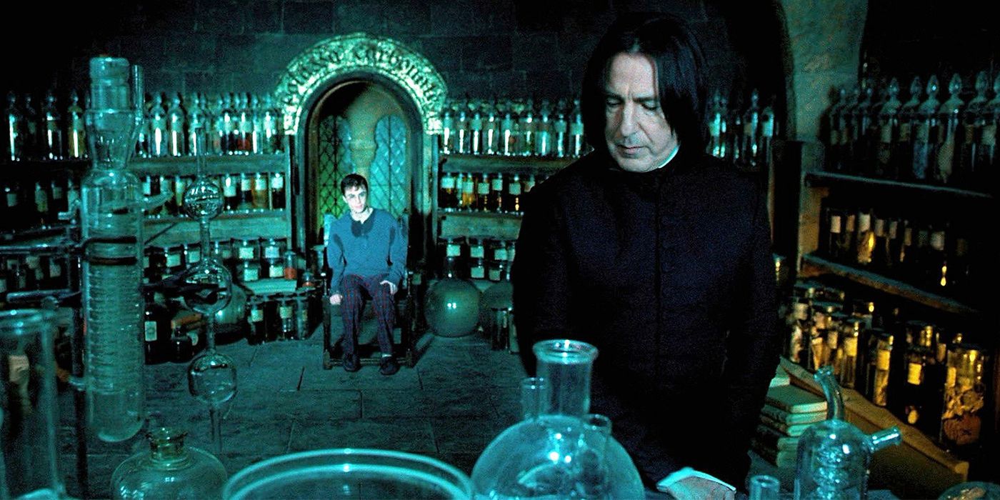 Legilimency in Harry Potter with Professor Snape