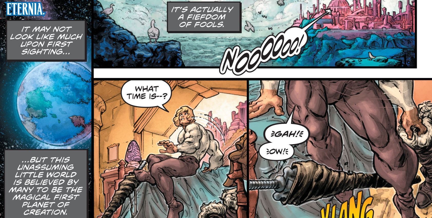 He-Man Thundercats Comic Eternia