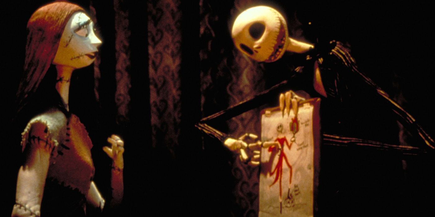 Jack Sally Planning A Nightmare Before Christmas