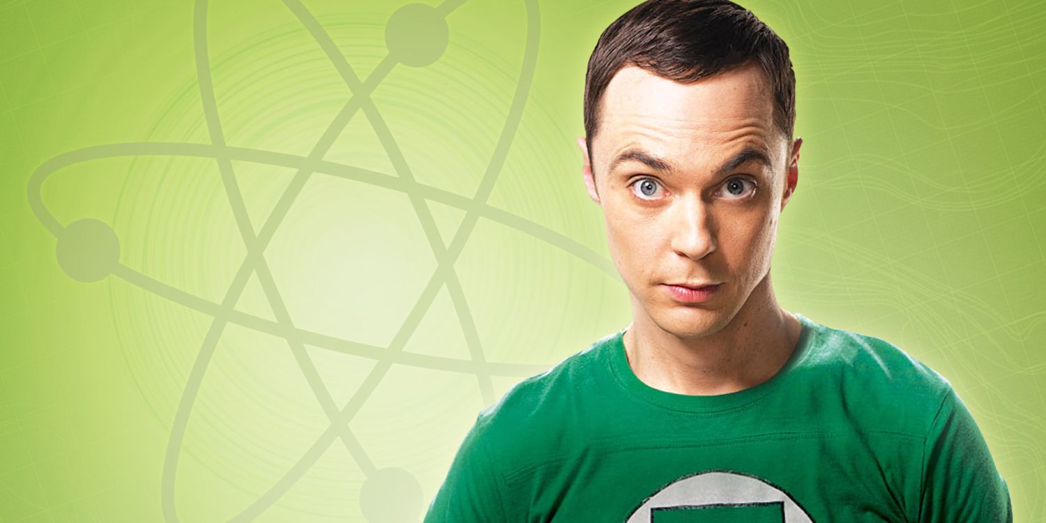Jim Parsons as Sheldon on a promo image for The Big Bang Theory