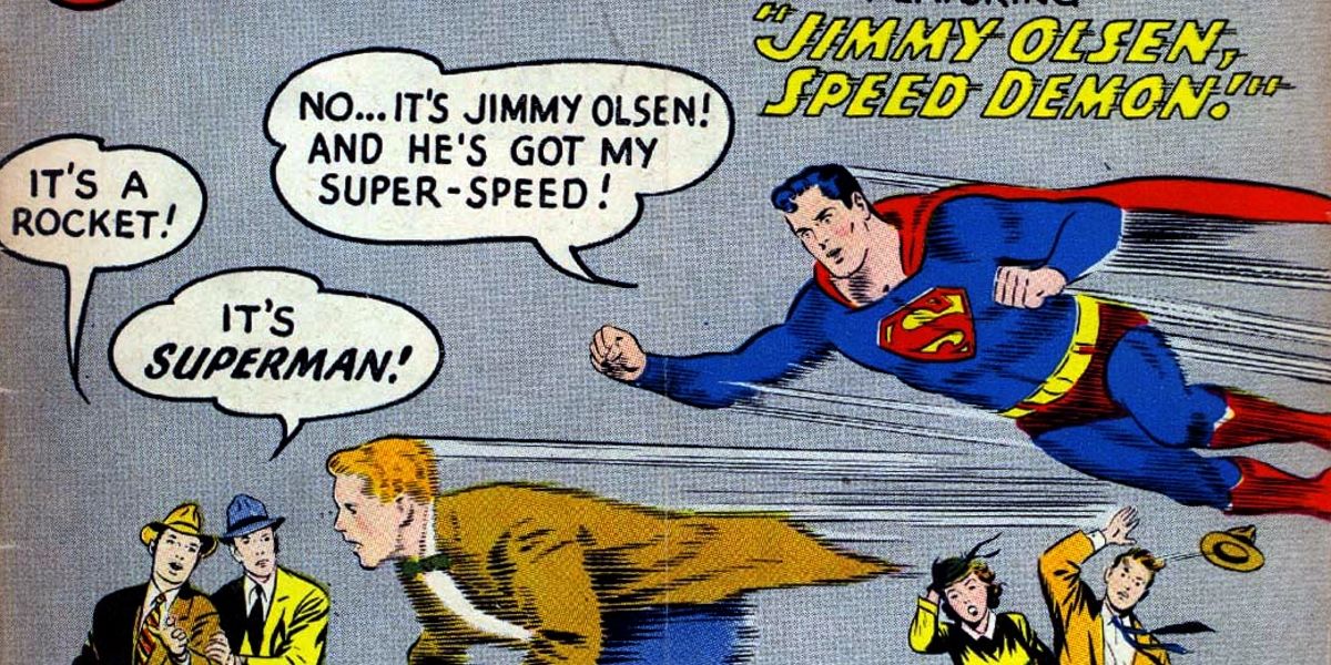 Jimmy Olsen Superpower Speed