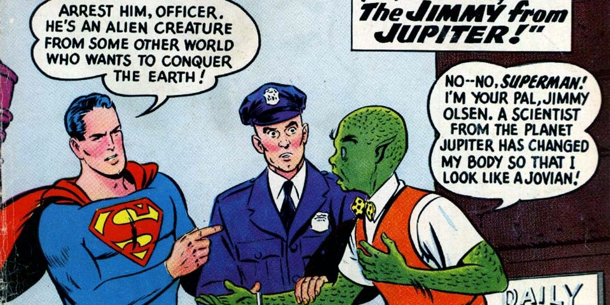 Jimmy Olsen Superpowers Alien