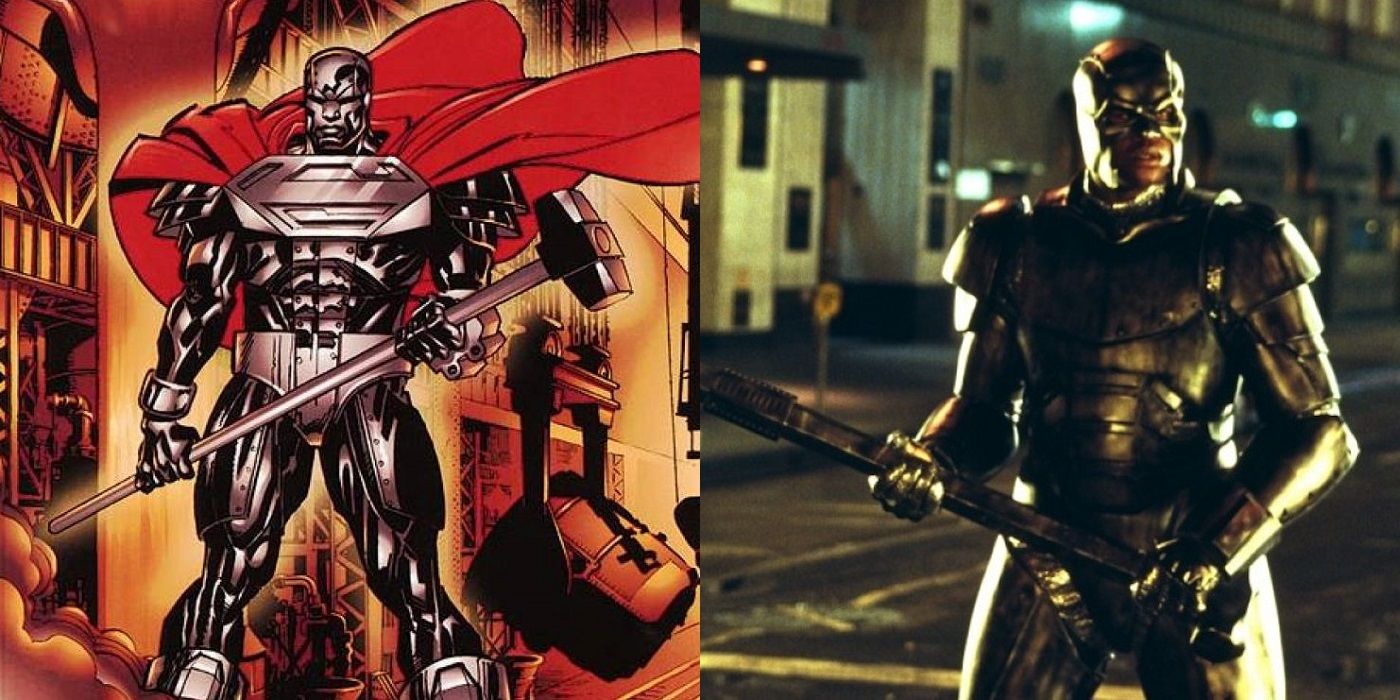 John Henry Irons as Steel in DC comics and movie
