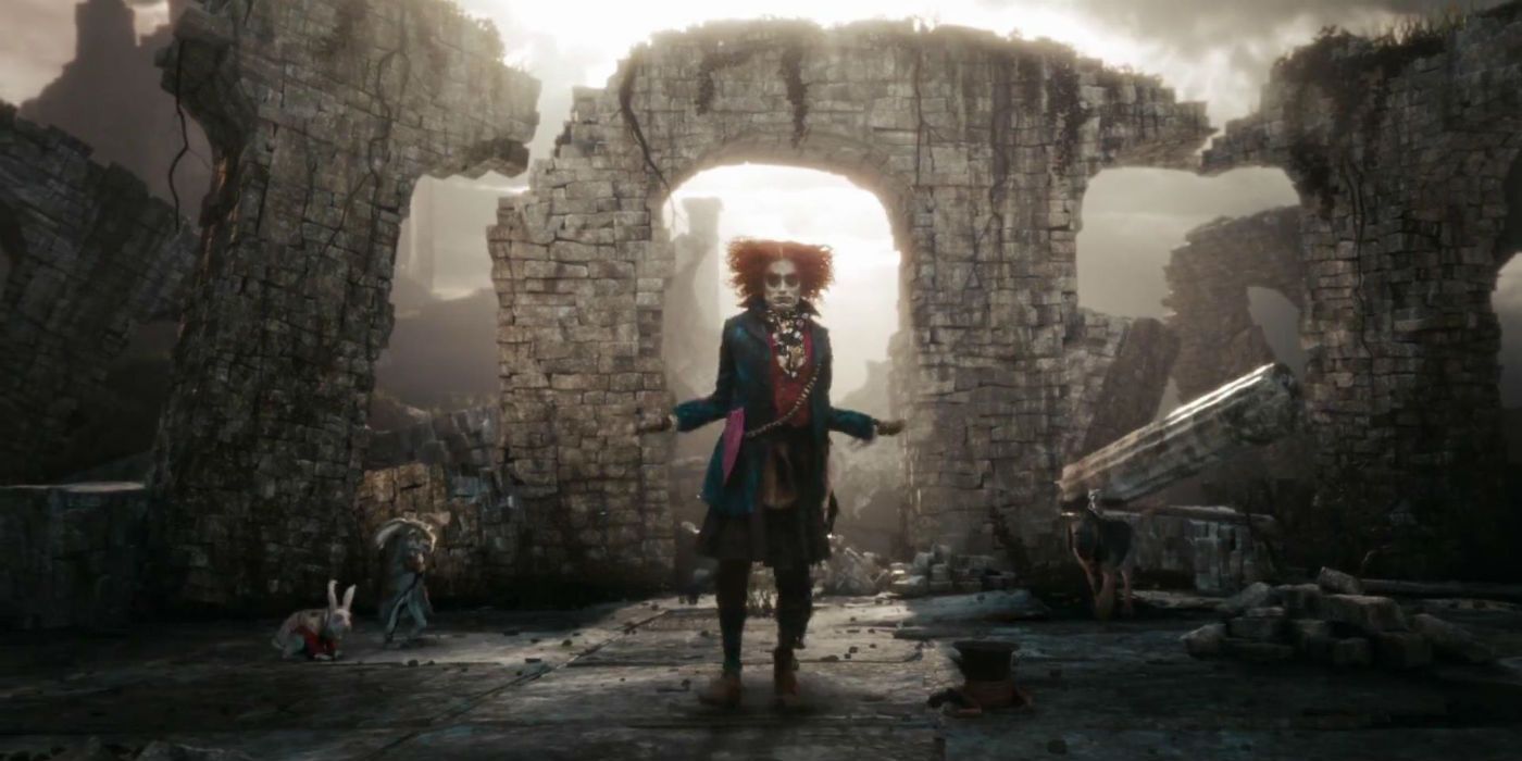 Johnny Depp as Mad Hatter in Alice in Wonderland