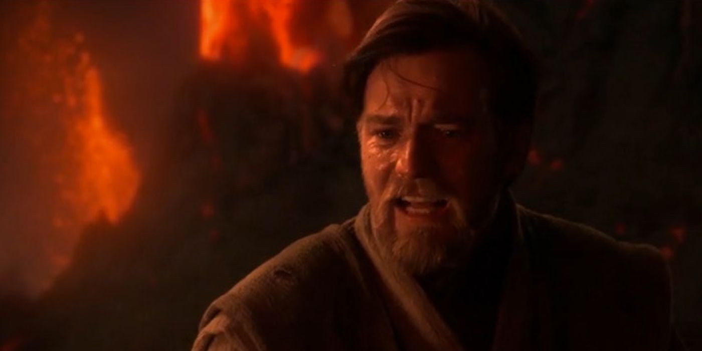 Obi-Wan's monologue in Star Wars Revenge of the Sith