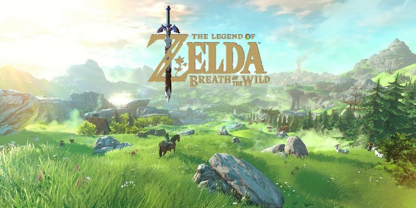 Link in Legends of Zelda Breath of the Wild