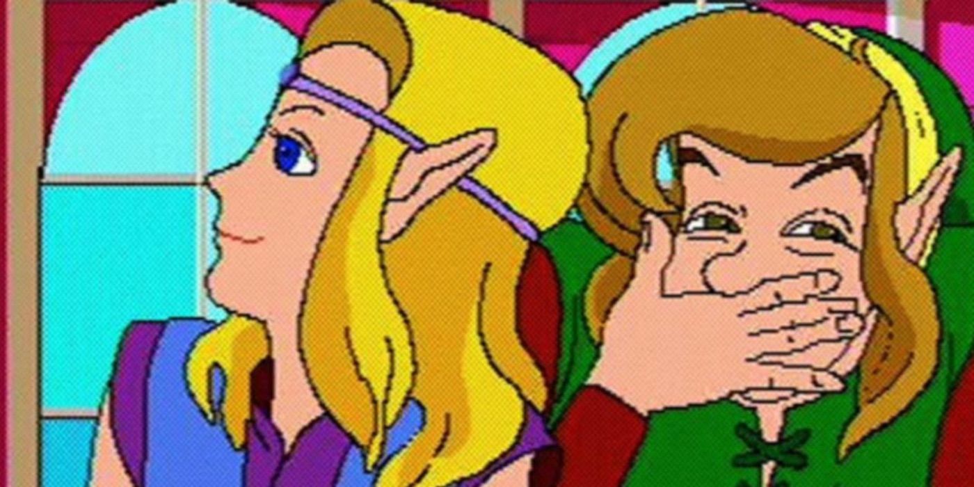 Link in Legends of Zelda Philips CDi