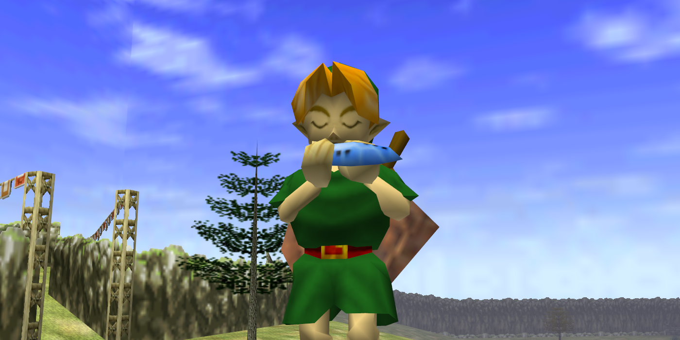 Link in Legend of Zelda Ocarina of Time