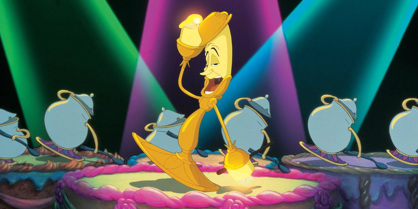 Lumiere performing Be Our Guest in Beauty and the Beast.