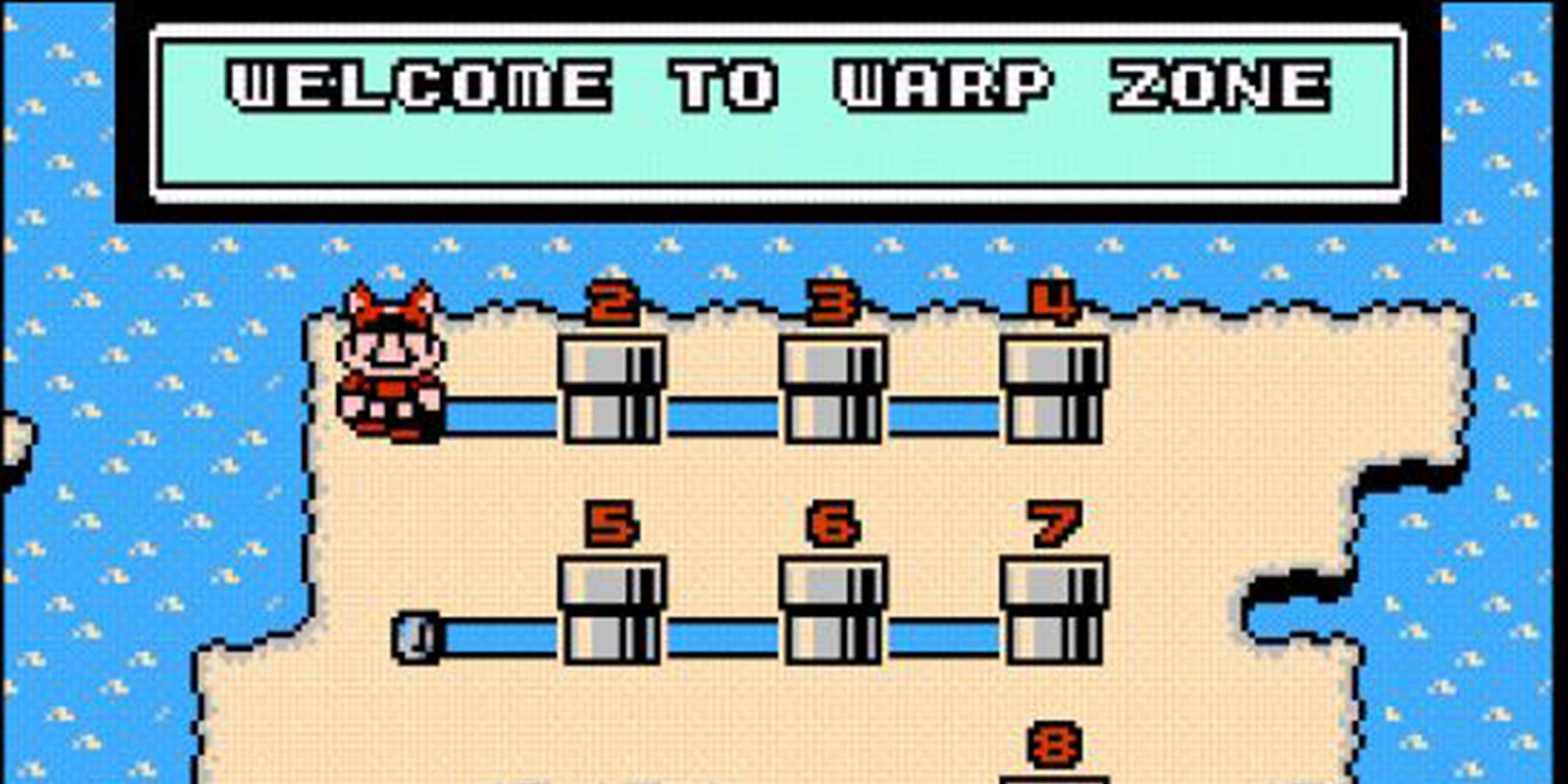 Mario 3 Warp Zone