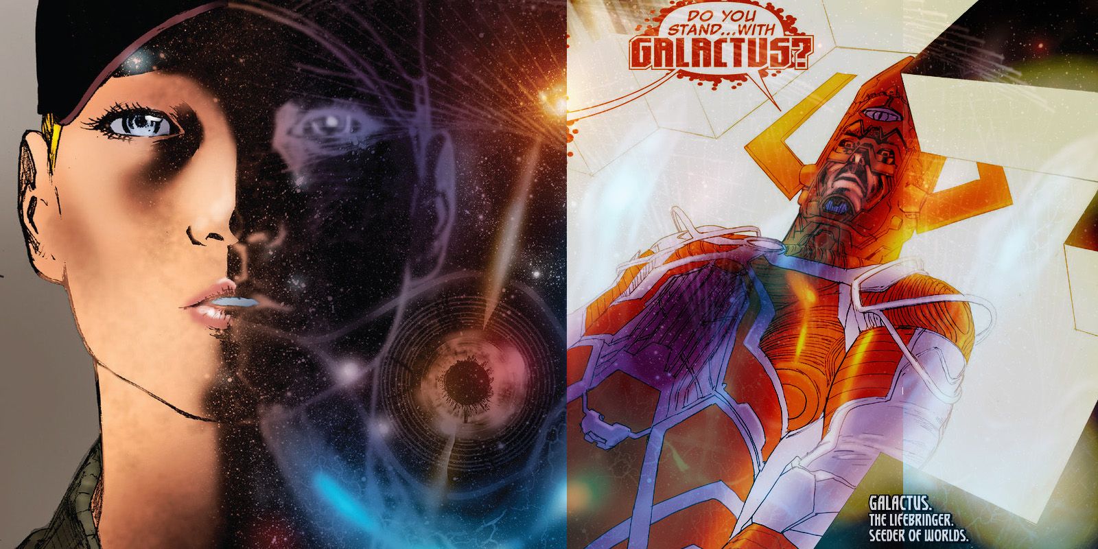 Marvel Ultimates2 1 Cap Marvel Galactus