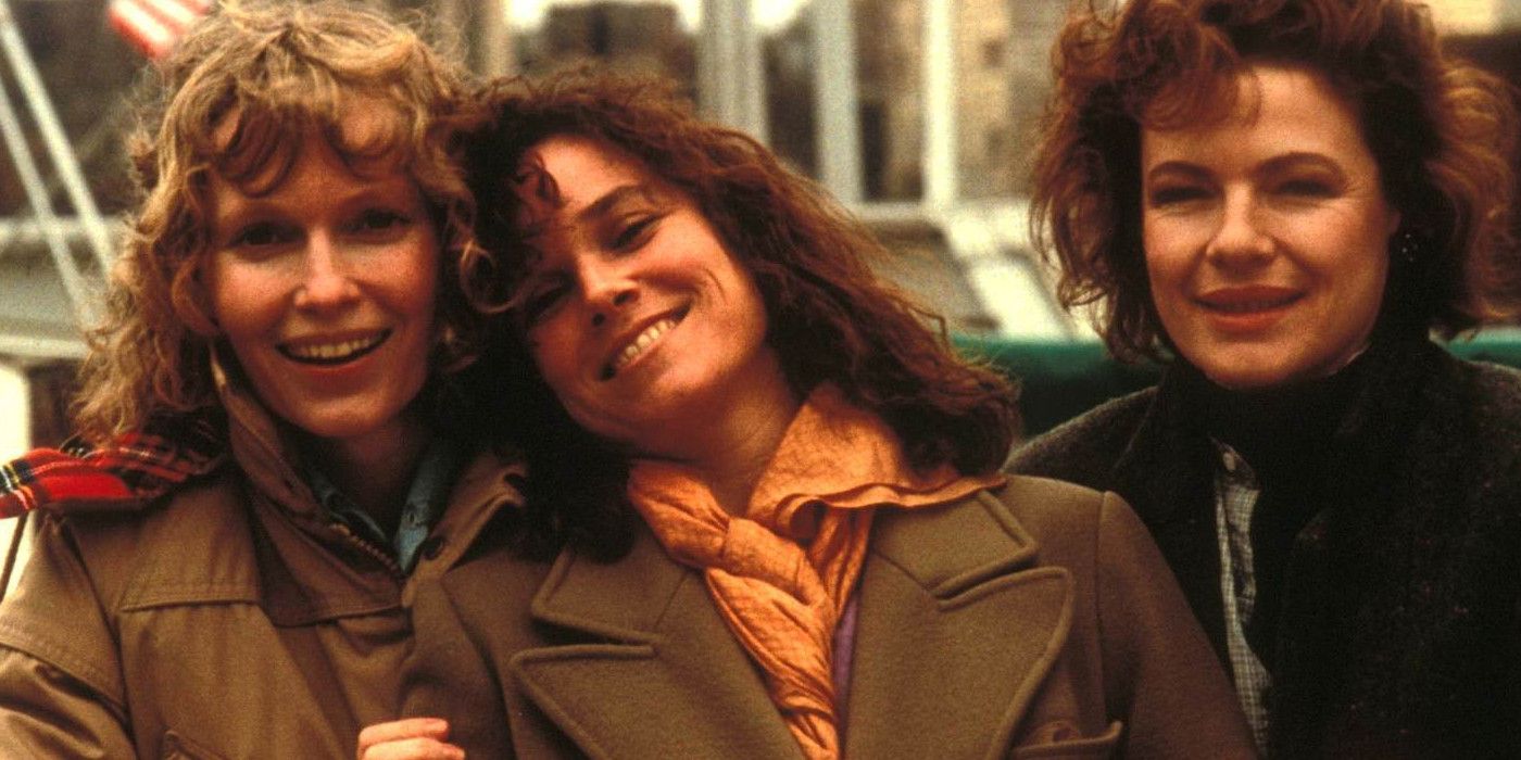 Mia Farrow, Barbara Hershey and Diane Wiest in Hannah and her Sisters