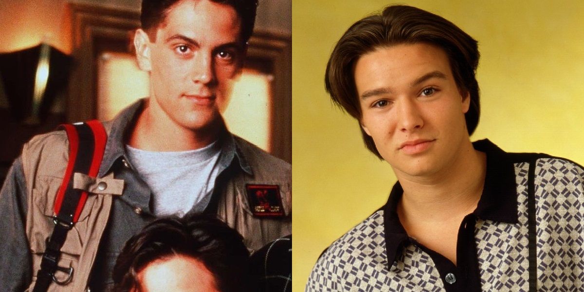 Michael Landes and Justin Whalin as Jimmy Olsen in Lois and Clark