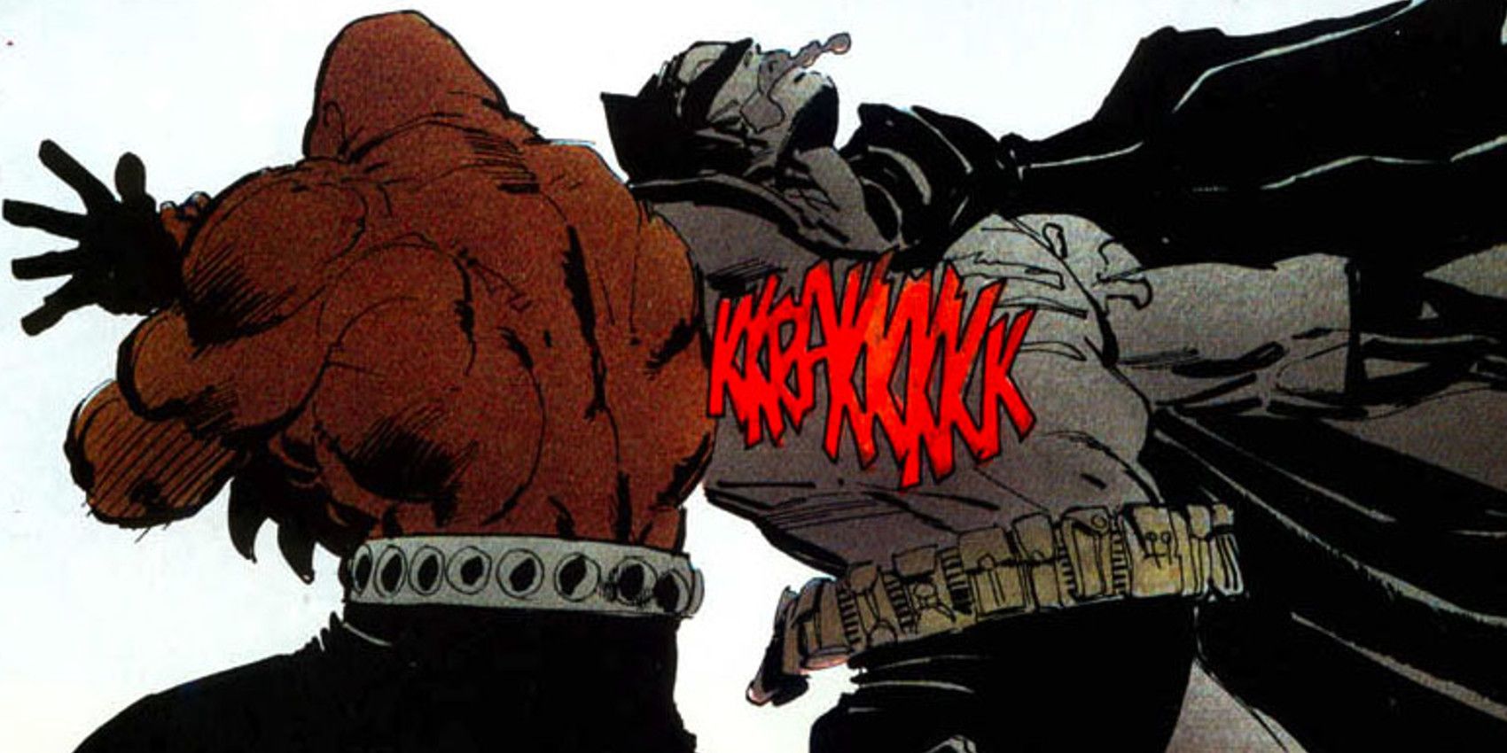 Mutant Leader Snaps Batman's Arm