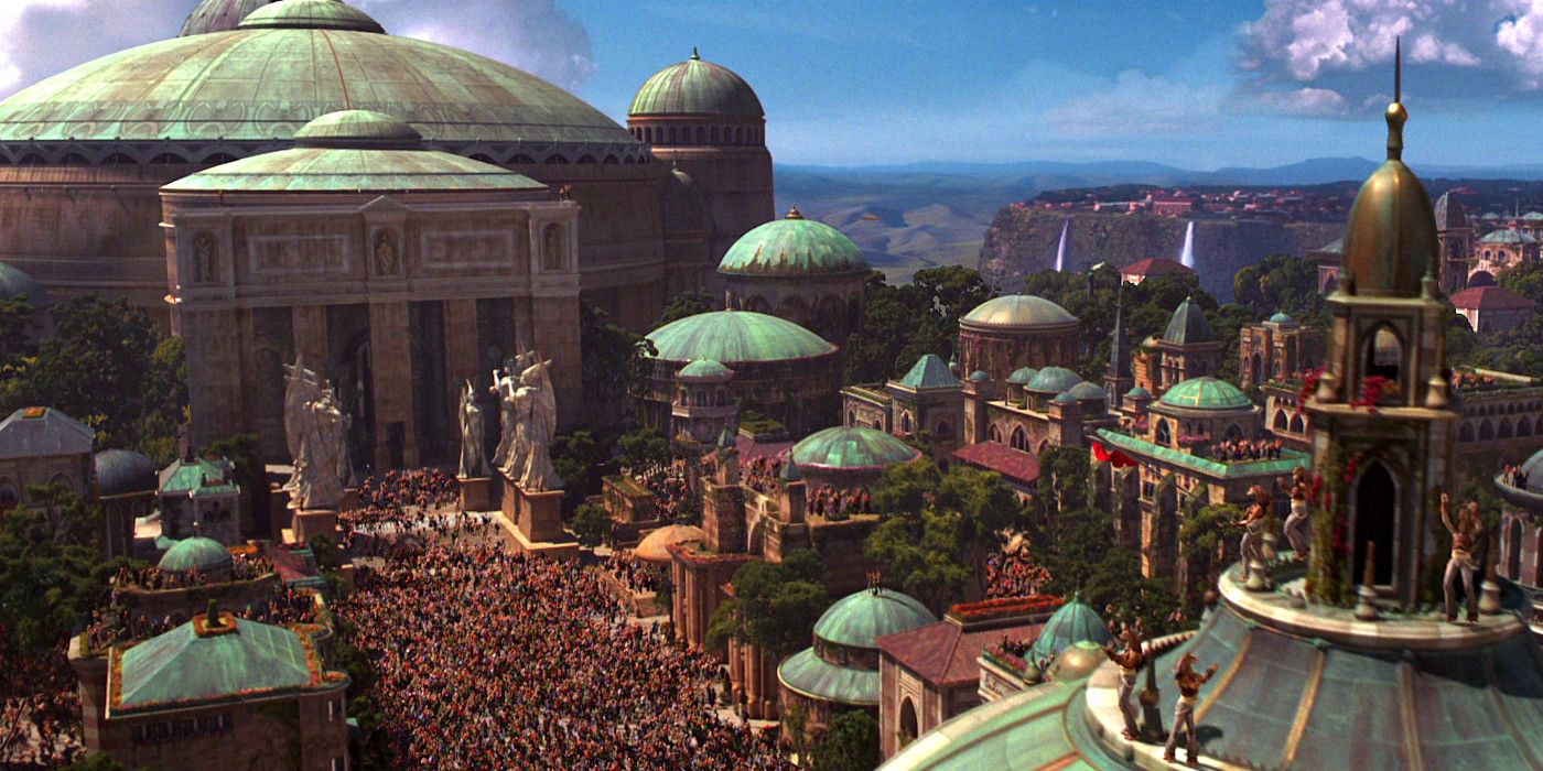 Naboo in the Star Wars movies