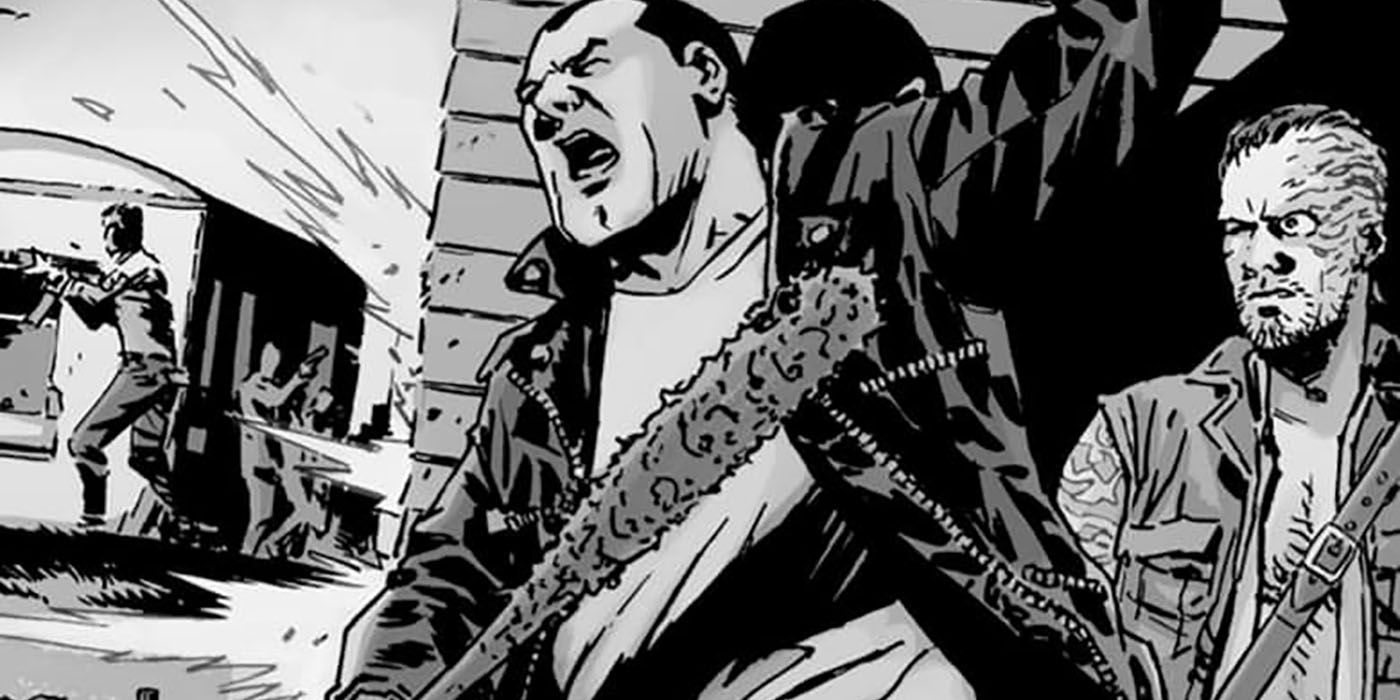 TWD Star Upset Negan’s Emotional Lucille Comic Scene Not Used In Show