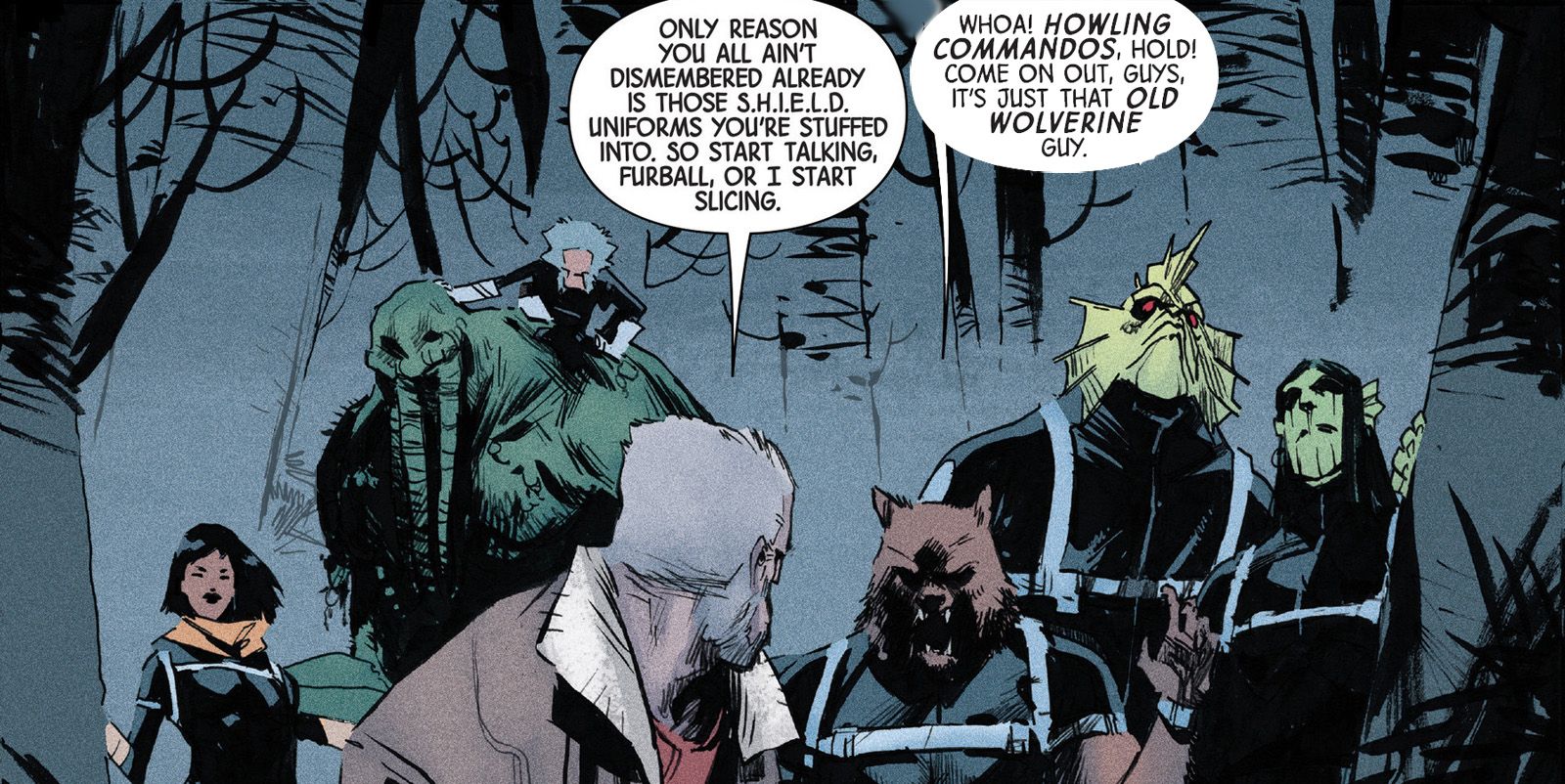 Old Man Logan 14 Howling Commandos Marvel