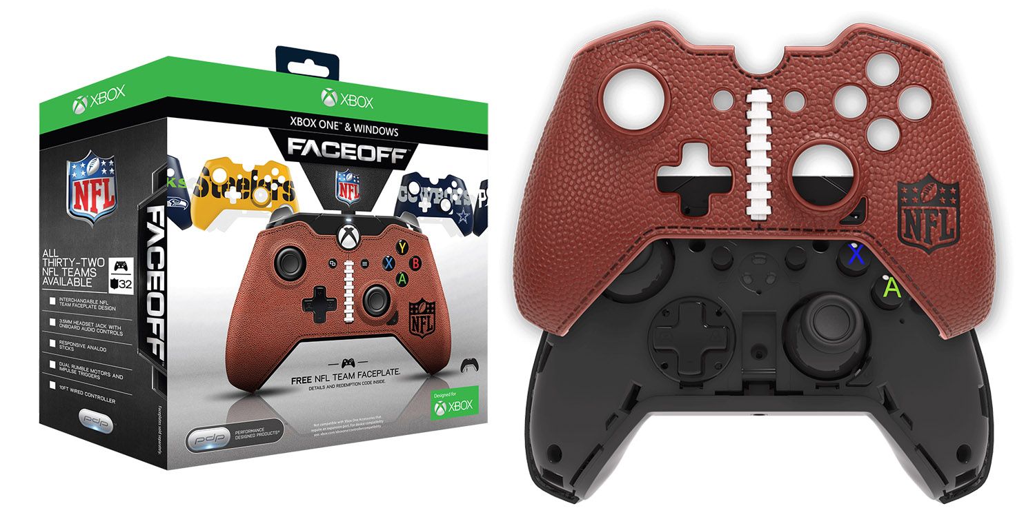 PDP NFL Faceoff Controller for Xbox One and Windows PC